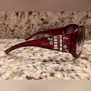 Dior | Accessories | Dior Limited Edition Sunglasses Crystal  display picture 2